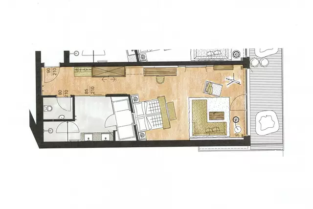 Grundriss Großglockner Suite
