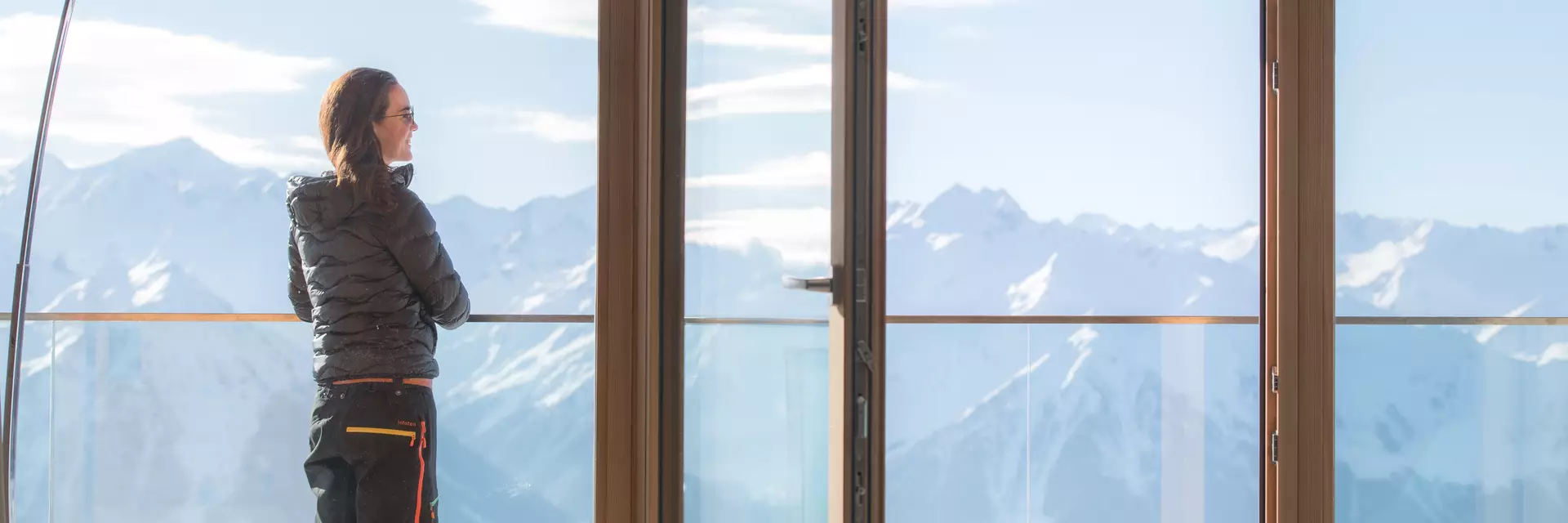 Enjoy the view from the suite's terrace