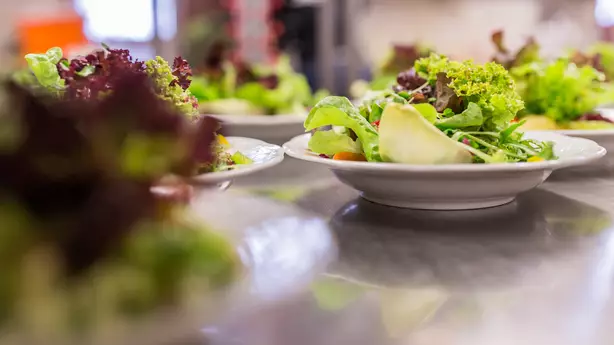 Kleiner gemischter Salat