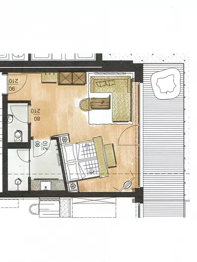 Grundriss Panorama Suite klein