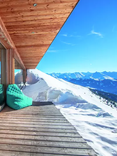 Beanbag on the terrace 